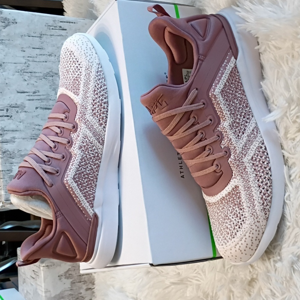 APL Athletic Propulsion Labs Techloom Tracer Slip On Sneaker In Beachwood /Cream